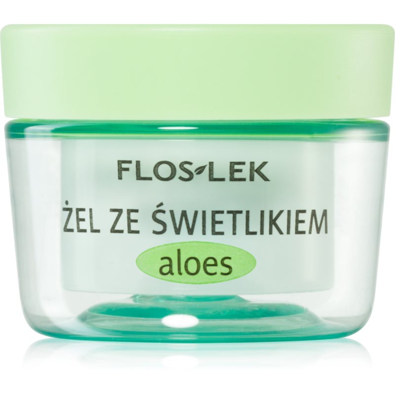 FlosLek Laboratorium Eye Care гел за околоочната зона с очанка и алое вера 10 гр.