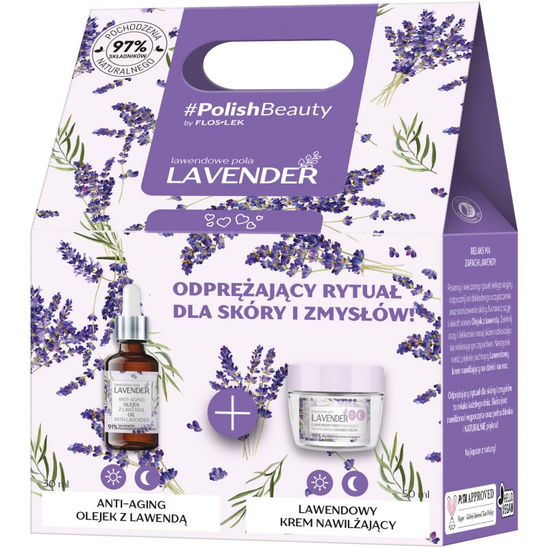 FlosLek Laboratorium Lavender подаръчен комплект с лавандула