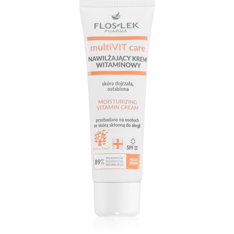 FlosLek Pharma Multivit Care хидратиращ крем с витамини 50 мл.