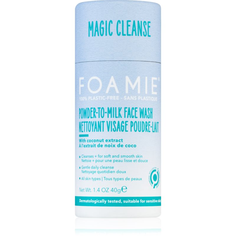 Foamie Powder-To-Milk Face Wash нежна пудра за перфектно почистена кожа 40 гр.