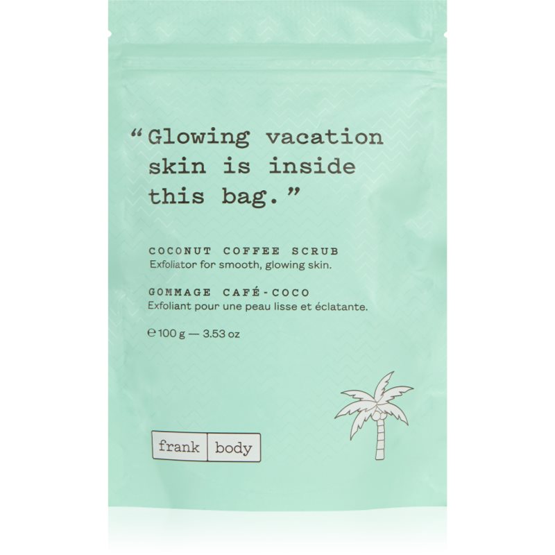 Frank Body Coconut Coffee скраб за тяло с кафе с кокосово масло 100 гр.
