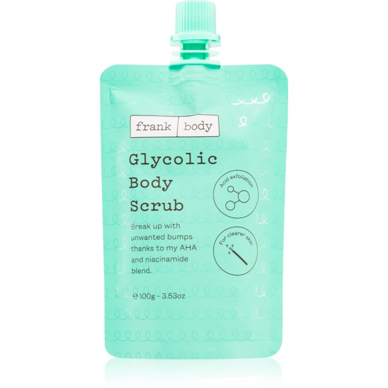 Frank Body Glycolic пилинг за тяло s AHA 100 гр.