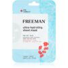 Freeman Essentials Hyaluronic Acid & Super Berries хидратираща платнена маска за суха кожа 28 мл.