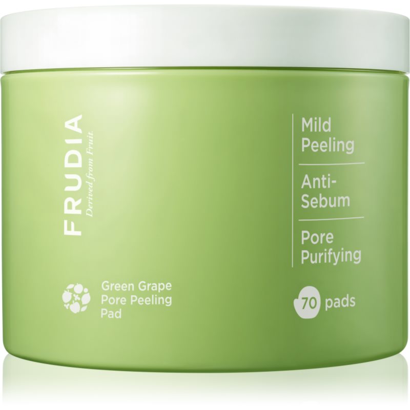 Frudia Green Grape ексфолиращи тампони за лице против мазна кожа и разширени пори 70 бр.