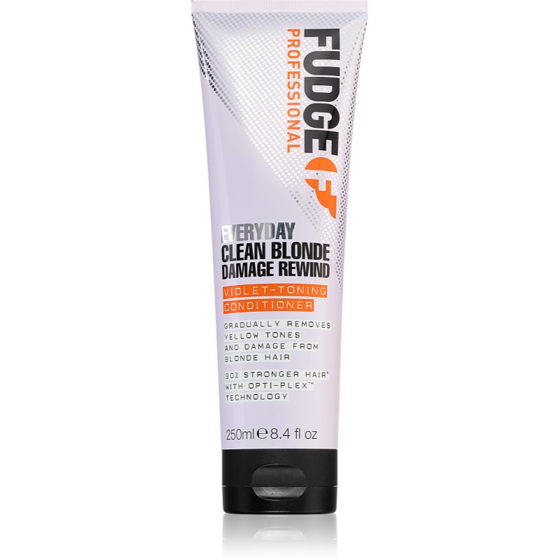 Fudge Everyday Clean Blonde Damage Rewind Conditioner балсам за ежедневна употреба за блонд коса и коса с кичури 250 мл.