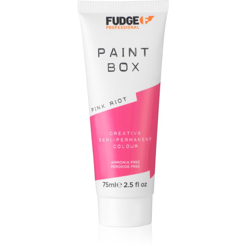 Fudge Paintbox полу-перманента боя за коса За коса цвят Pink Riot 75 мл.