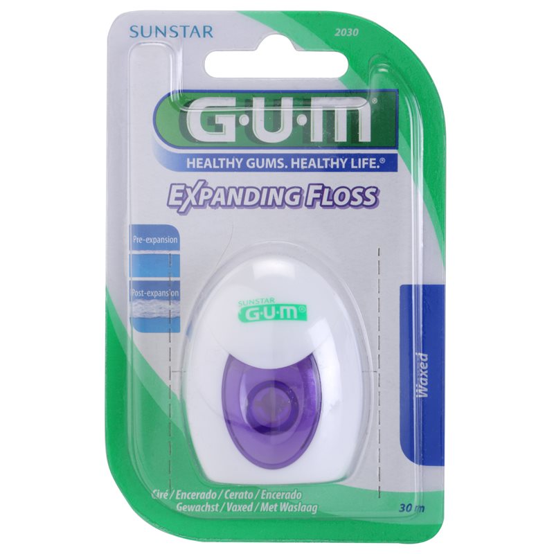 G.U.M Expanding Floss конец за зъби 30 м