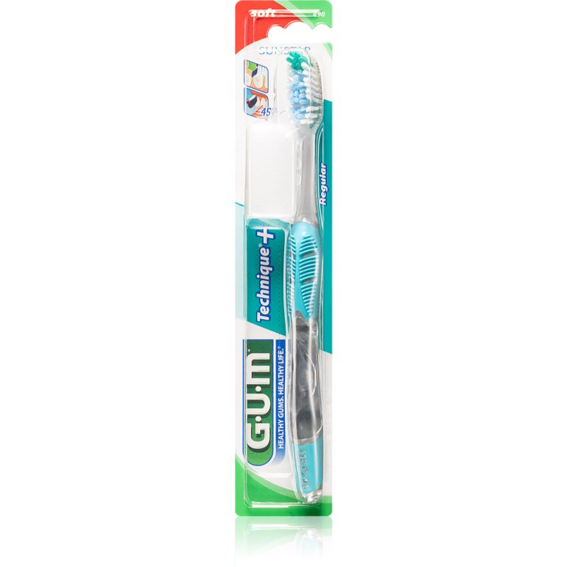 G.U.M Technique+ Regular четка за зъби софт 1 бр.