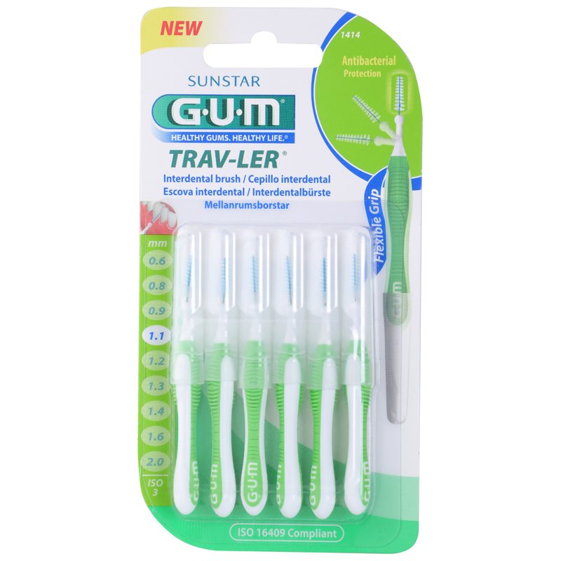 G.U.M Trav-Ler Interdental четки за междузъбно пространство 1