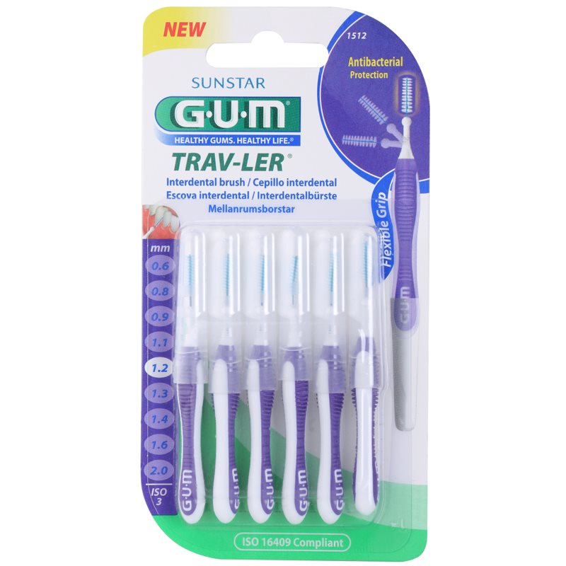 G.U.M Trav-Ler Interdental четки за междузъбно пространство 1