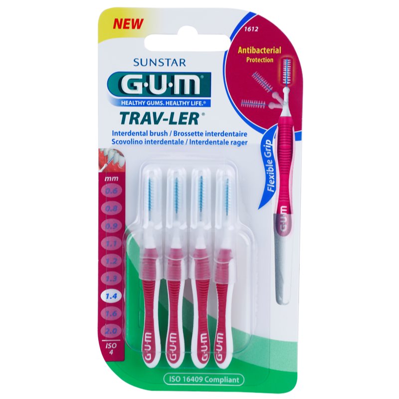 G.U.M Trav-Ler Interdental четки за междузъбно пространство 1