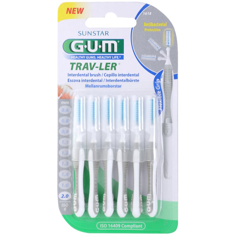 G.U.M Trav-Ler Interdental четки за междузъбно пространство 2