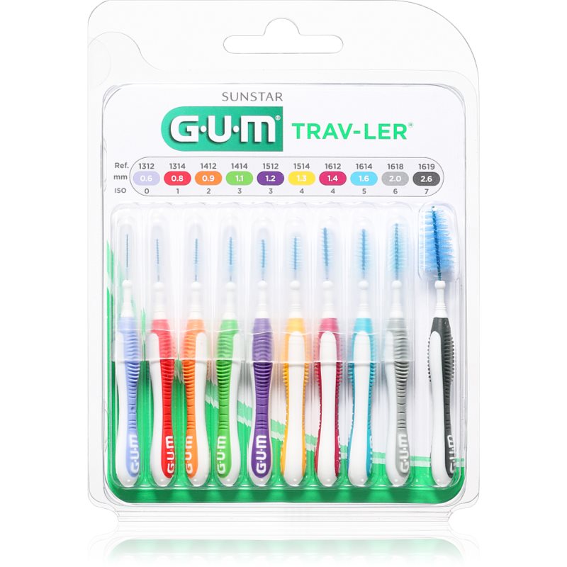 G.U.M Trav-Ler Multi четки за междузъбно пространство 10 бр.