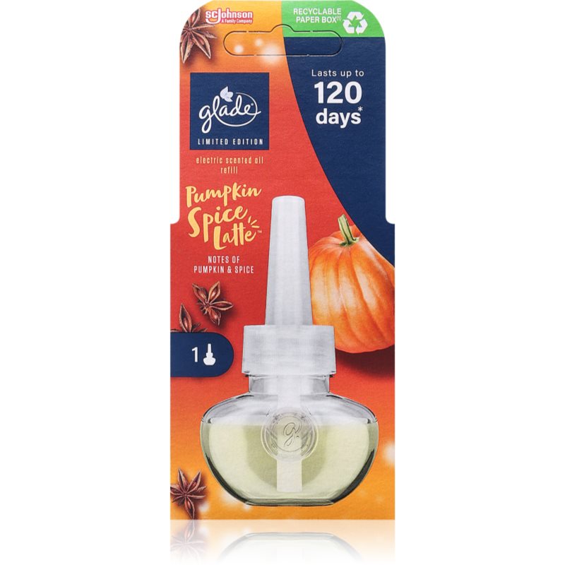 GLADE Pumpkin Spice Latté пълнител за арома дифузери 20 мл.