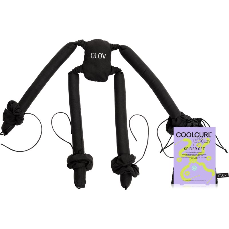 GLOV CoolCurl Spider Set аксесоар за коса за оформяне на къдрици цвят Black 1 бр. на ниска цена