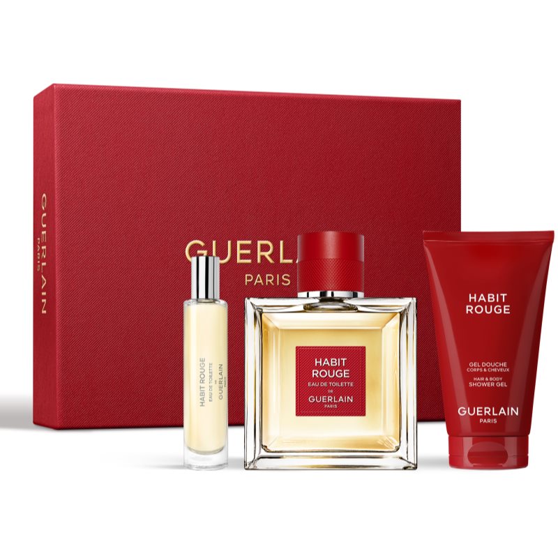 GUERLAIN Habit Rouge подаръчен комплект за мъже на ниска цена