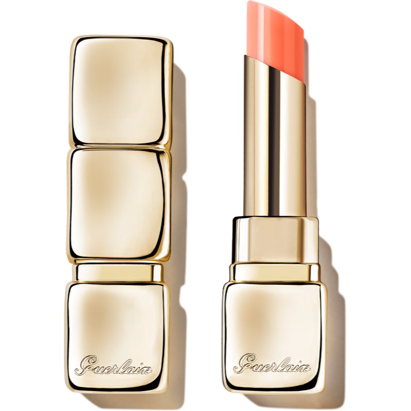 GUERLAIN KissKiss Bee Glow подхранващ и хидратиращ балсам за устни цвят 319 Peach Glow 3