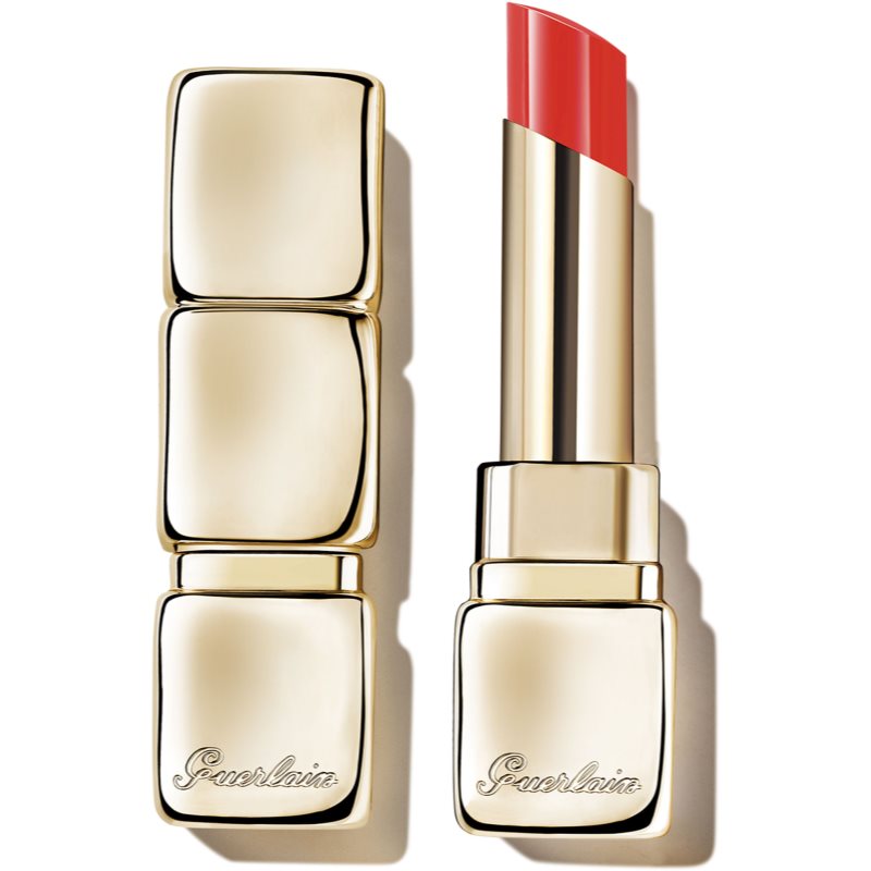 GUERLAIN KissKiss Shine Bloom бляскаво червило цвят 520 Love Bloom 3