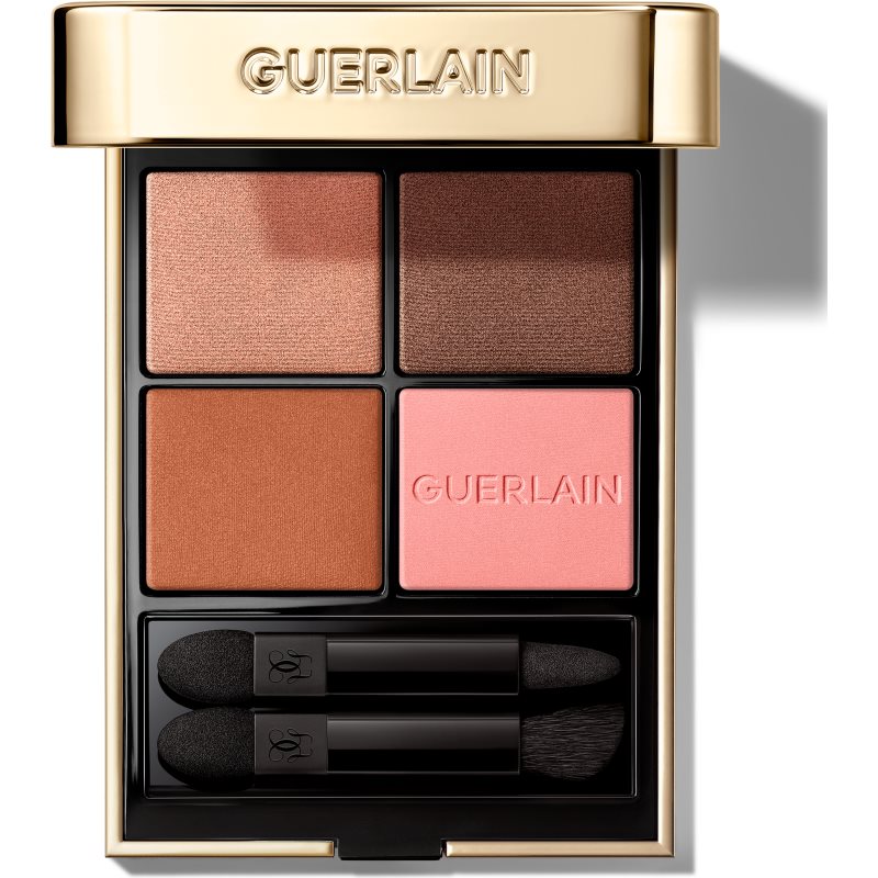 GUERLAIN Ombres G палитра от сенки за очи цвят 129 Honey Amber 6 гр.