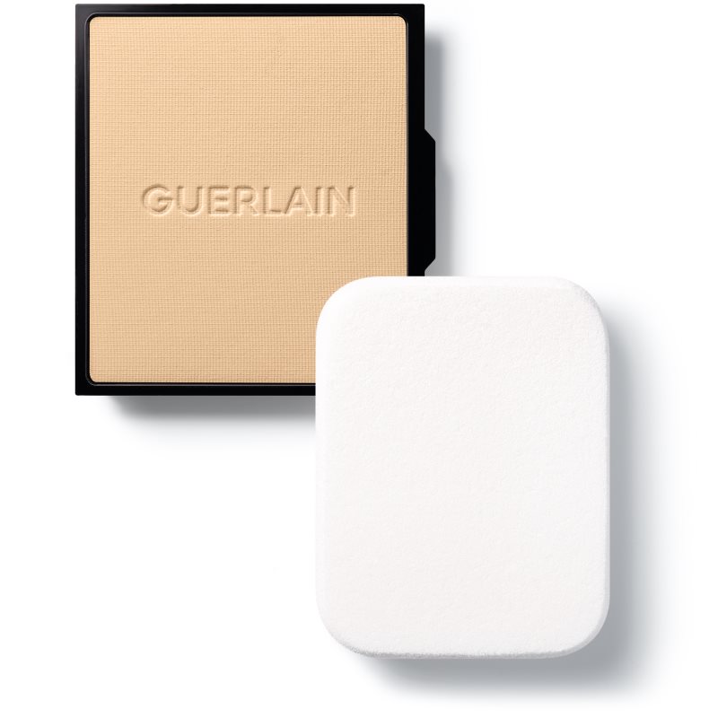 GUERLAIN Parure Gold Skin Control компактен матиращ фон дьо тен пълнител цвят 1W Warm 8
