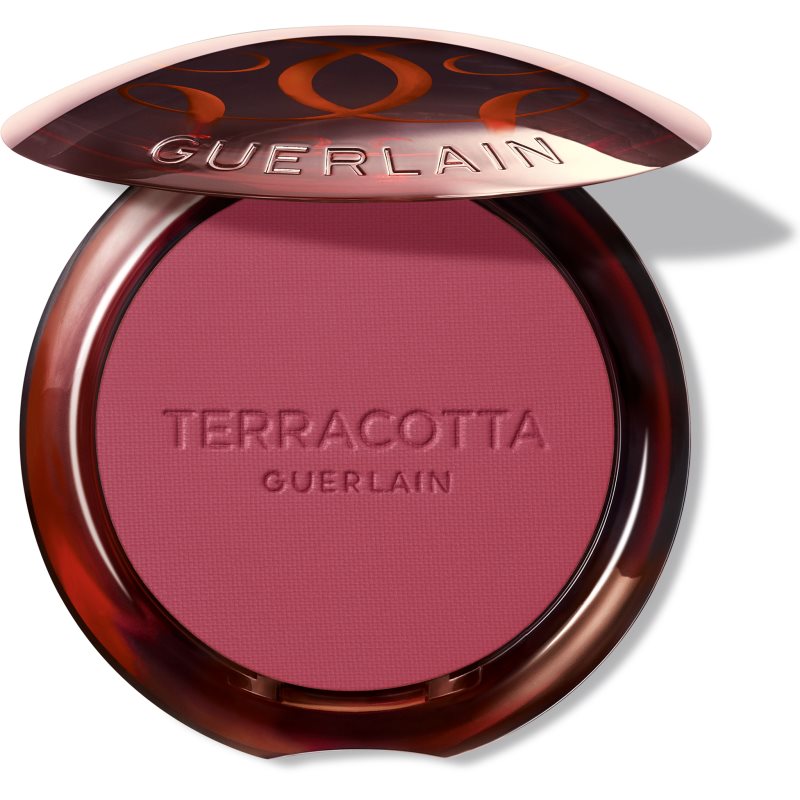 GUERLAIN Terracotta Blush освежаващ руж цвят 04 Deep Pink 5 гр.