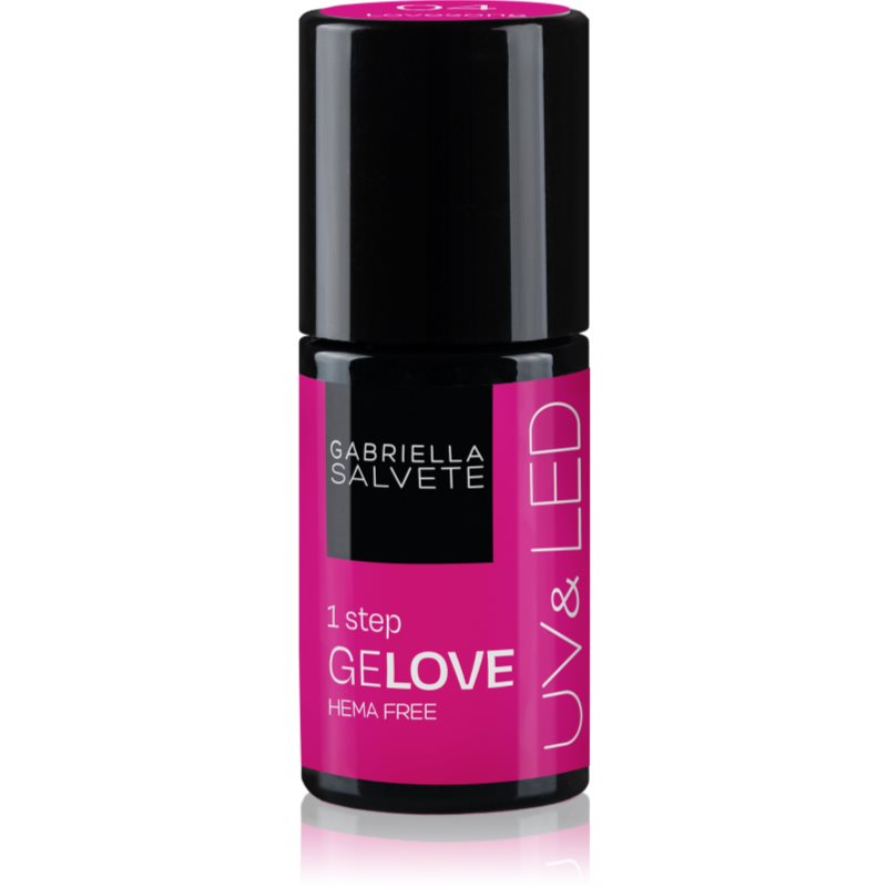 Gabriella Salvete Festival Headliners GeLove гел лак за нокти с използване на UV/LED лампа 3 в 1 цвят 04 Lovesong 8 мл.