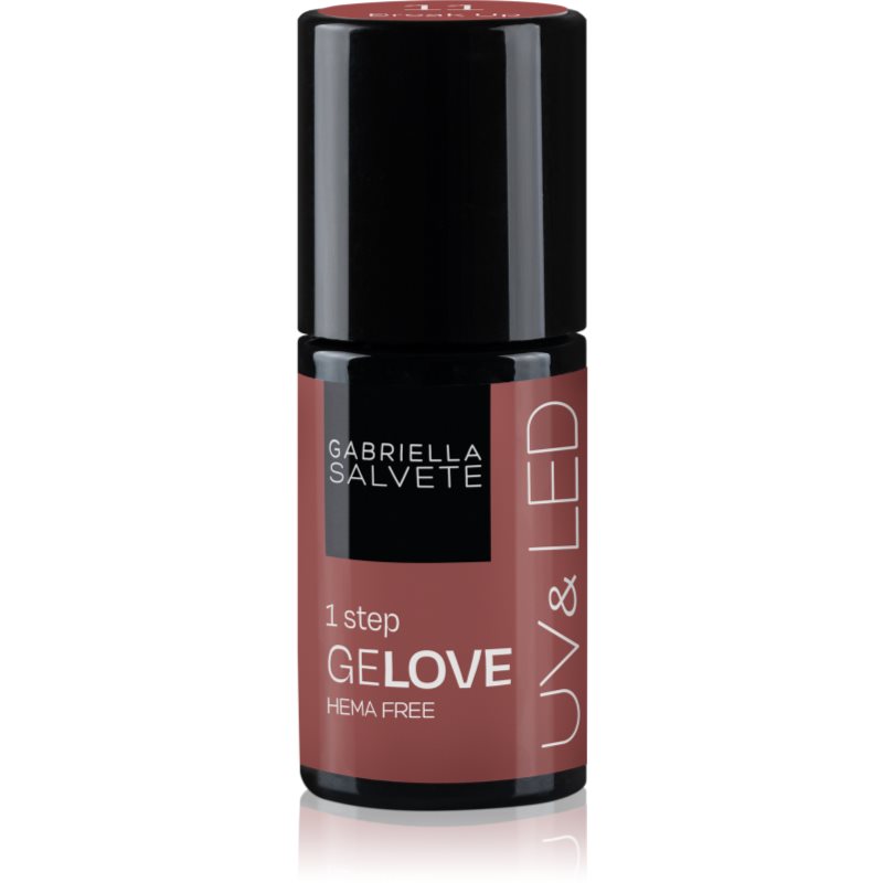 Gabriella Salvete GeLove гел лак за нокти с използване на UV/LED лампа 3 в 1 цвят 11 Break Up 8 мл.