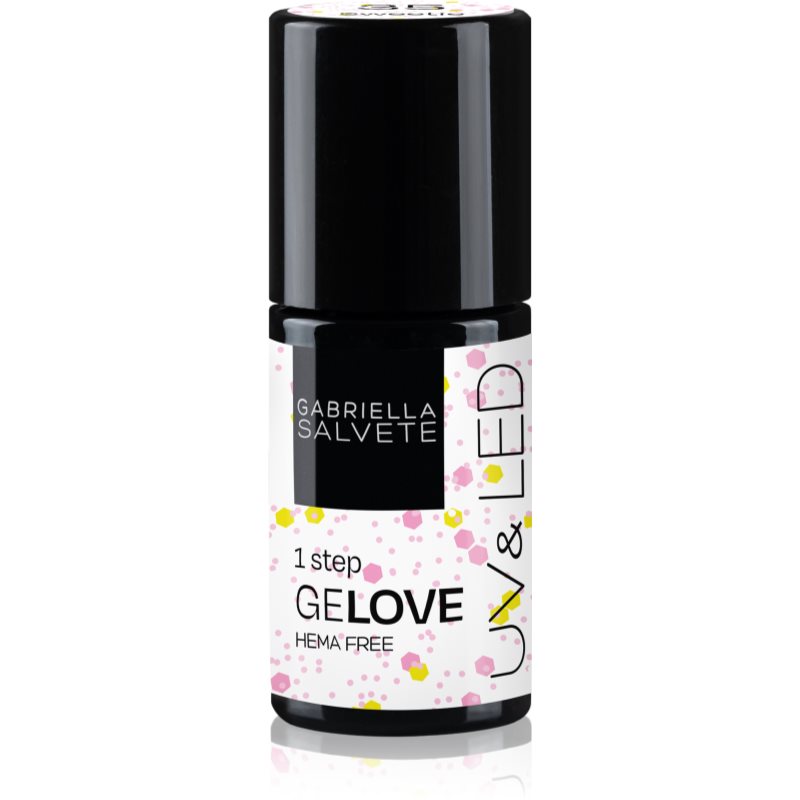 Gabriella Salvete GeLove гел лак за нокти с използване на UV/LED лампа 3 в 1 цвят 35 Sweetie 8 мл. на ниска цена