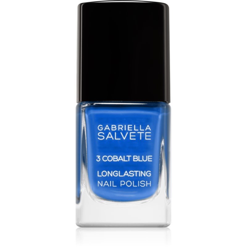 Gabriella Salvete Longlasting Enamel дълготраен лак за нокти със силен гланц цвят 03 Cobalt Blue 11 мл.