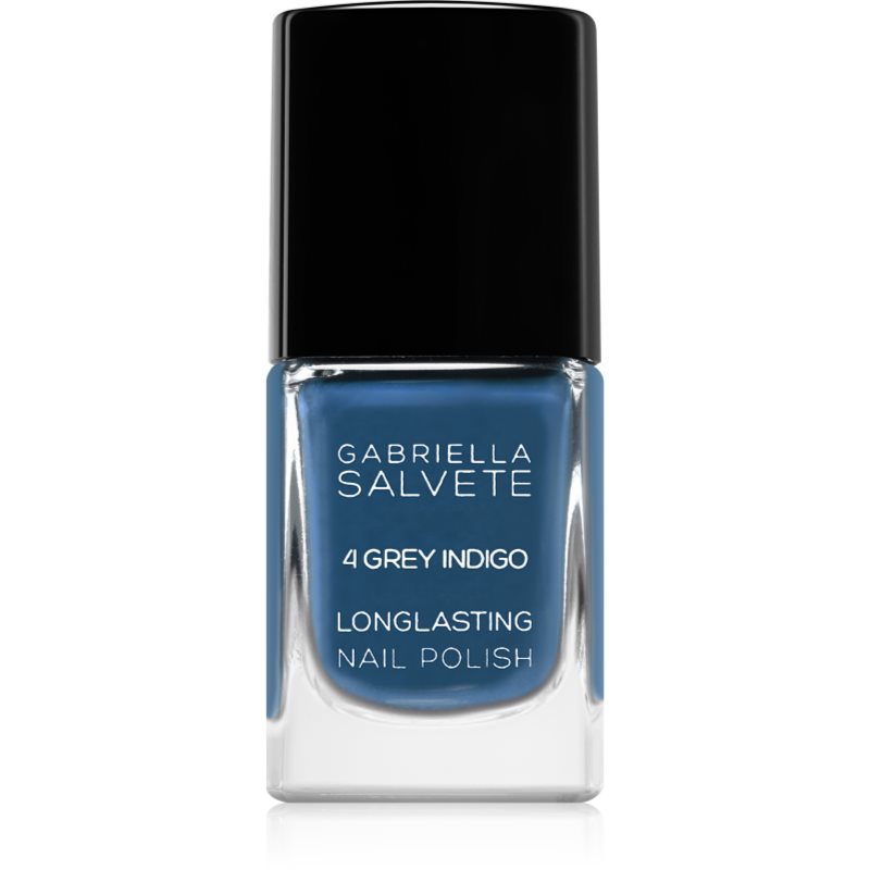 Gabriella Salvete Longlasting Enamel дълготраен лак за нокти със силен гланц цвят 4 Grey Indigo 11 мл.