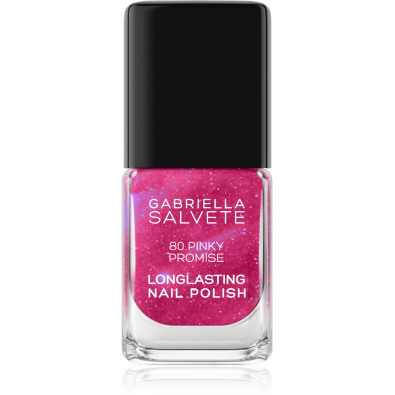 Gabriella Salvete Longlasting Enamel дълготраен лак за нокти със силен гланц цвят 80 Pinky Promise 11 мл.