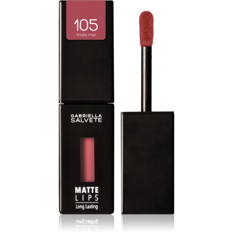 Gabriella Salvete Matte Lips дълготрайно течно червило с матиращ ефект цвят 105 That's Me! 4