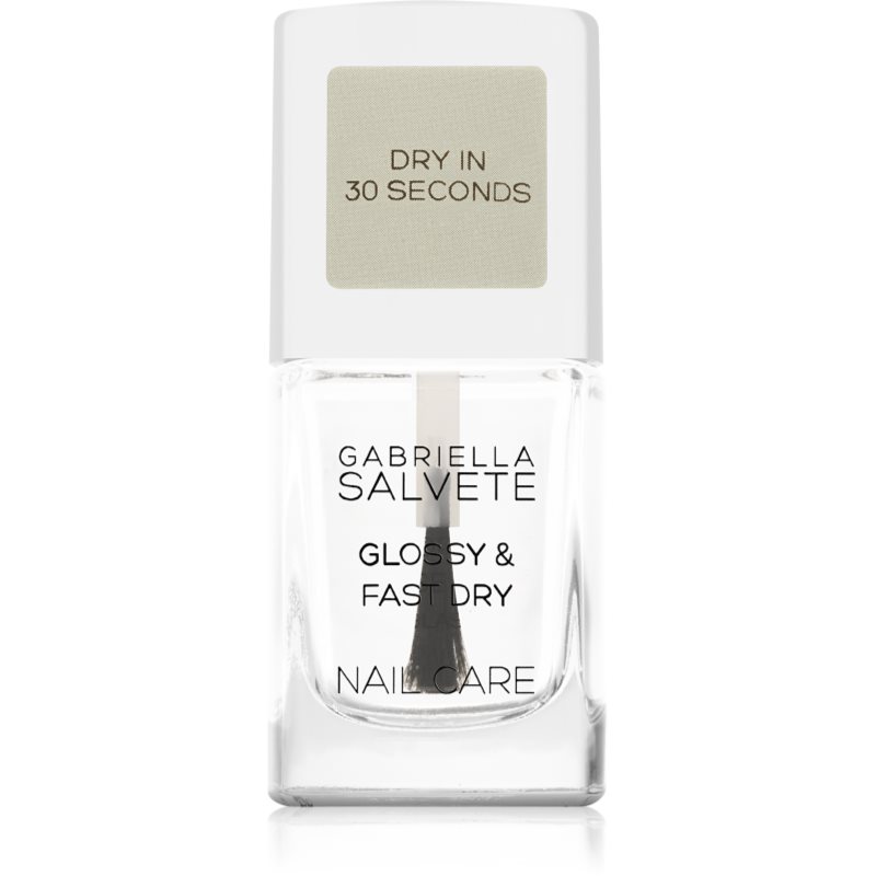 Gabriella Salvete Nail Care Glossy & Fast Dry бързосъхнещ топ лак за нокти 11 мл.