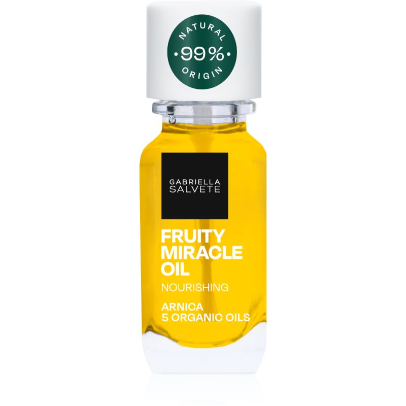 Gabriella Salvete Natural Fruity Miracle подхранващо масло за нокти 11 мл.