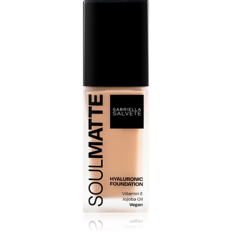 Gabriella Salvete SoulMatte дълготраен фон дьо тен с матиращ ефект цвят 04W Golden Sand Warm 30 мл.