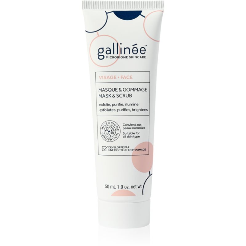 Gallinée SKIN CARE Face Mask & Scrub фин пилинг 50 мл.