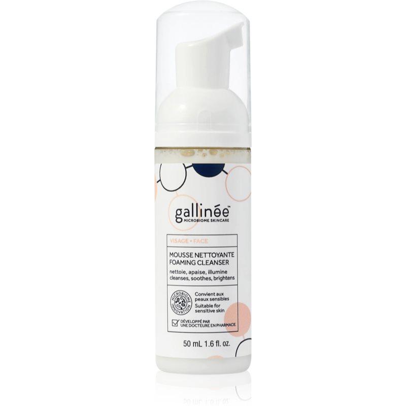 Gallinée SKIN CARE Foaming Facial Cleanser нежна почистваща пяна за лице 50 мл. на ниска цена