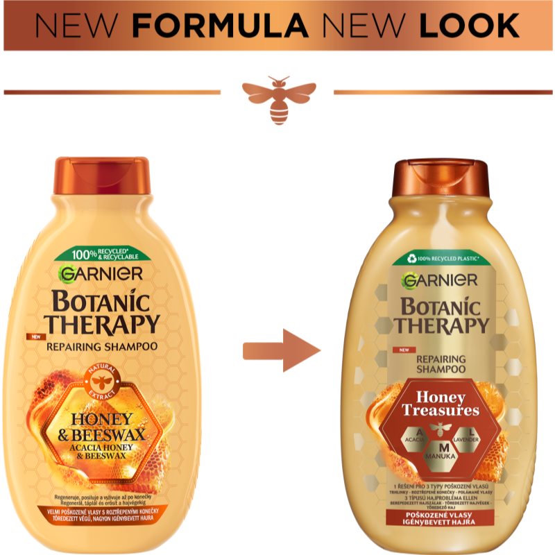 Garnier Botanic Therapy Honey & Propolis възстановяващ шампоан за увредена коса 250 мл. на ниска цена