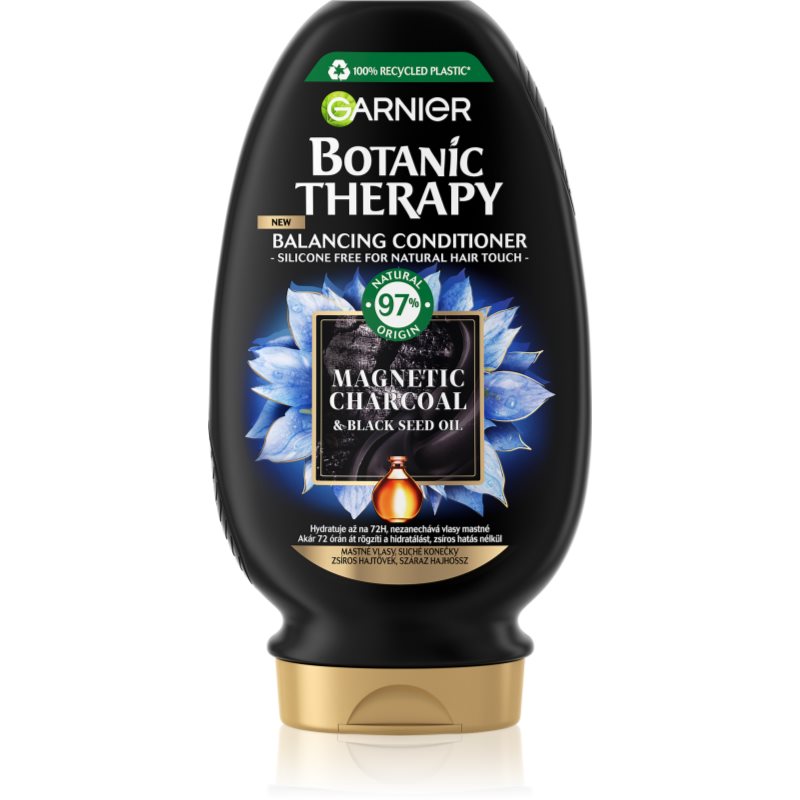 Garnier Botanic Therapy Magnetic Charcoal почистващ балсам За коса 200 мл. на ниска цена