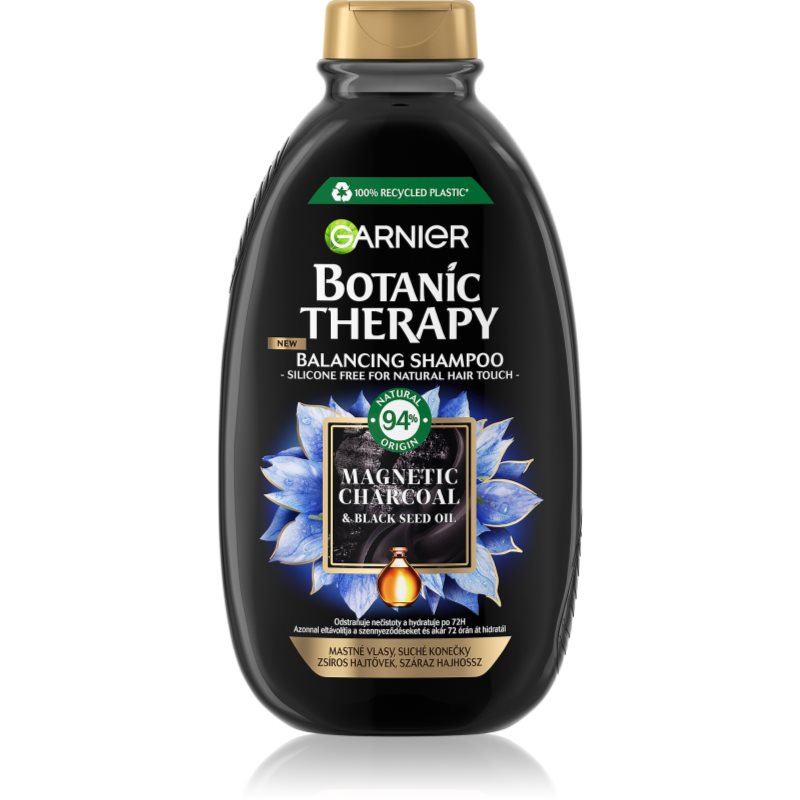 Garnier Botanic Therapy Magnetic Charcoal шампоан за мазен скалп и сухи краища на косата 250 мл. на ниска цена