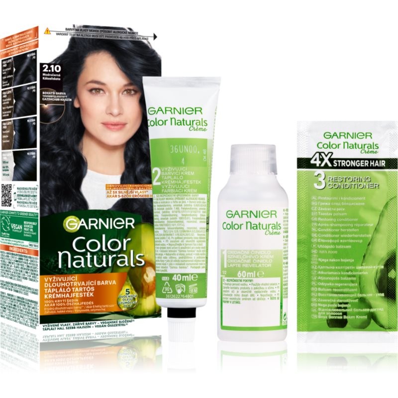 Garnier Color Naturals Creme боя за коса цвят 2.10 Blueberry Black 1 бр.