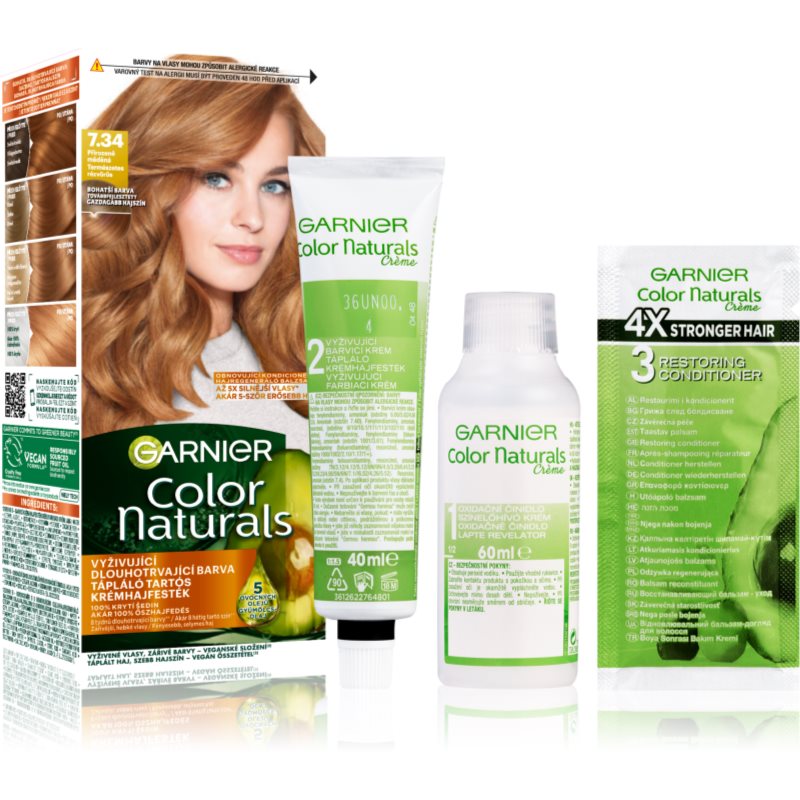 Garnier Color Naturals Creme боя за коса цвят 7.34 NATURAL COPPER 1 бр.