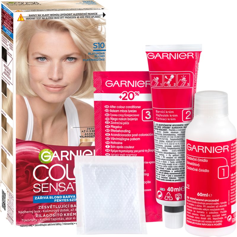 Garnier Color Sensation боя за коса цвят S10 Silver Blonde