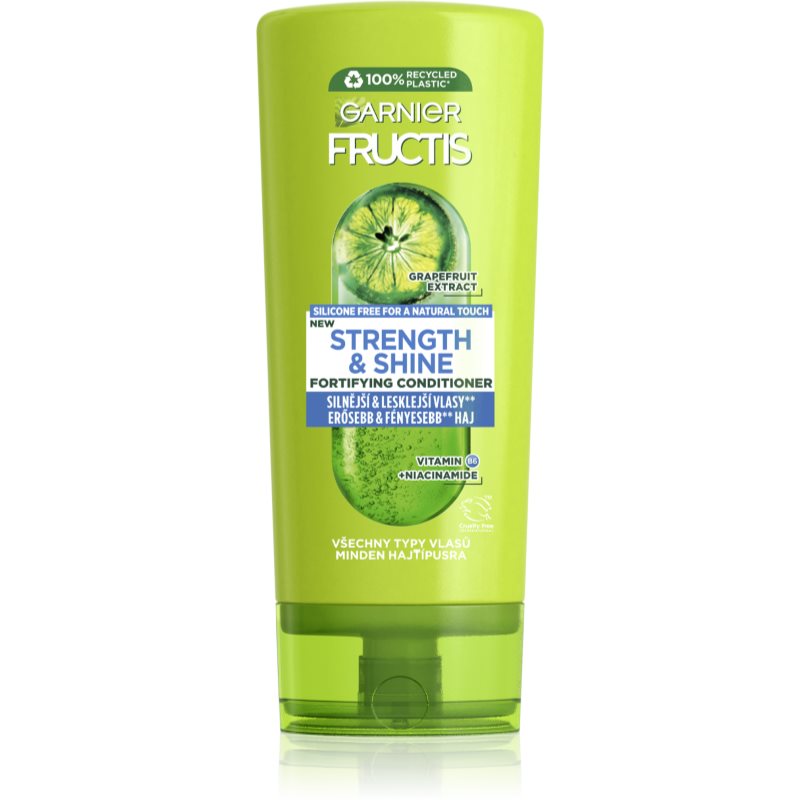 Garnier Fructis Strength & Shine подсилващ балсам за подсилване и блясък на косата 200 мл.