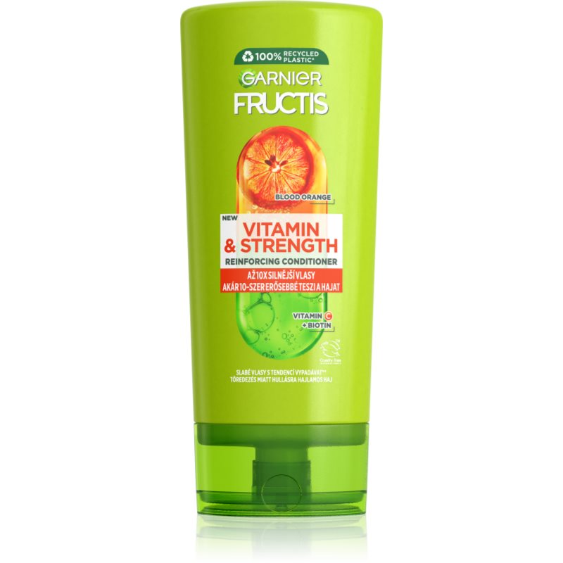 Garnier Fructis Vitamin & Strength балсам за укрепване на косата 200 мл.