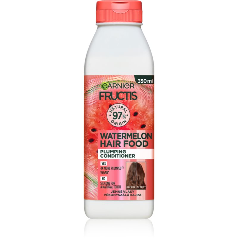 Garnier Fructis Watermelon Hair Food балсам за обем на нежна коса 350 мл.