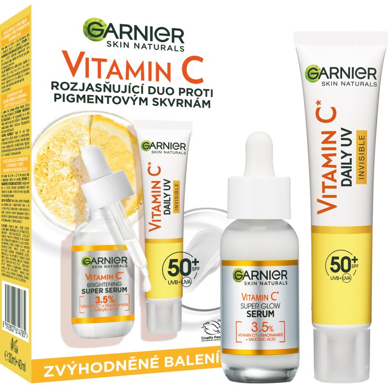 Garnier Skin Naturals Vitamin C комплект за озаряване на лицето