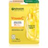 Garnier Skin Naturals Vitamin C платнена маска с озаряващ и хидратиращ ефект с витамин С 28 гр.