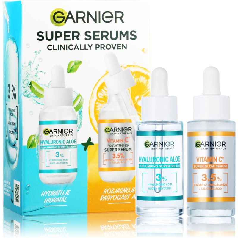 Garnier Skin Naturals серум за лице подаръчен комплект на ниска цена