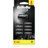 Gillette Mach3 Charcoal Резервни остриета 8 бр.